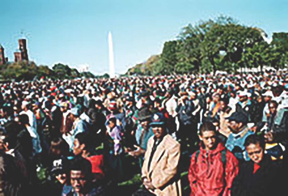 1995’s The Million Man March In Washington, D.C.