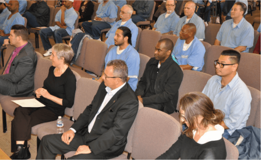 The-audience-listens-as-prisoners-give-a-number-of-recommendations-on-applying-the-guidelines-for-proposition-57