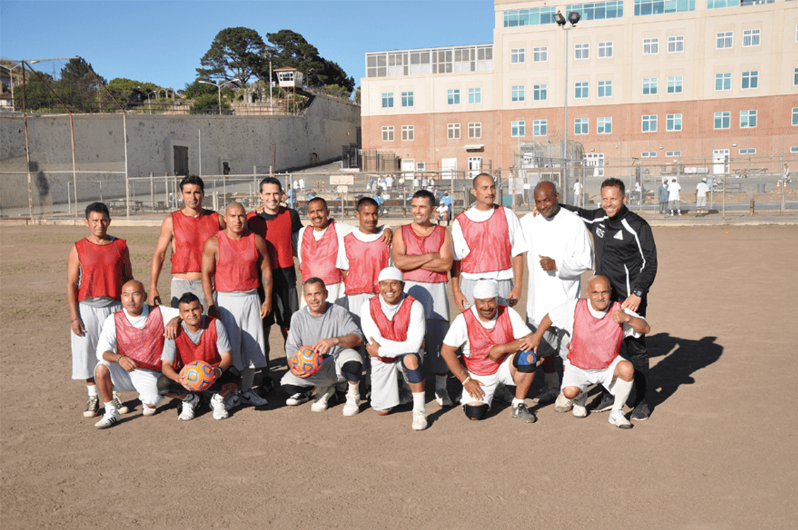 El equipo de los Veteranos de San Quentin