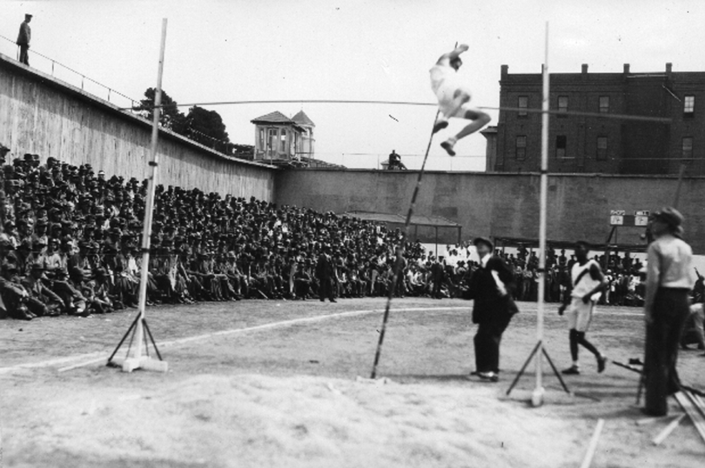 The pole-vault competition