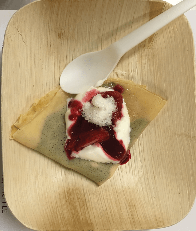 Chantilly crepe
