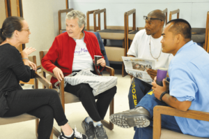 Kristin Lobos, Dr. Davida Coady, Michael Kirkpatrick and Tith Ton talking about recovery