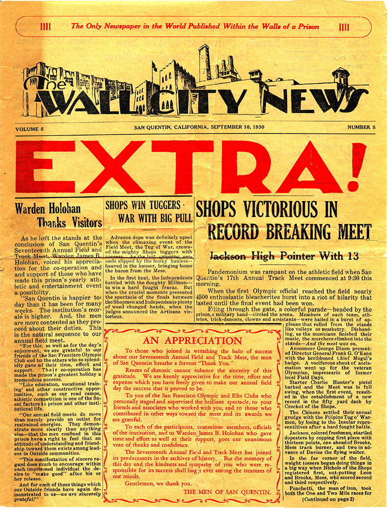 1930 Wall City News