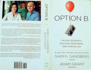 Author Sheryl Sandberg and co-writer Adam Grant