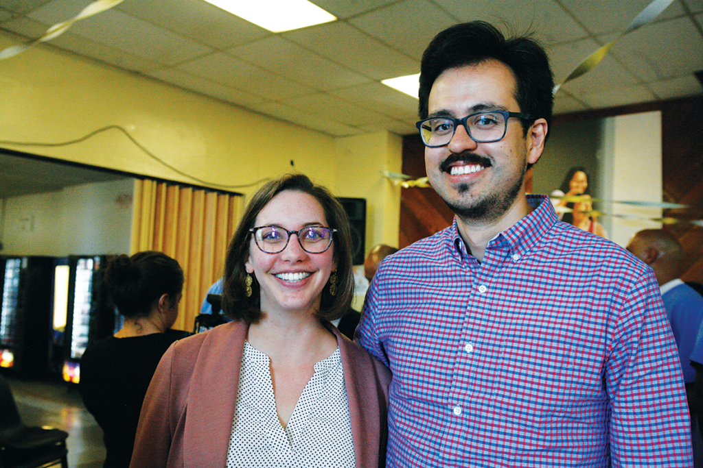 Profesores de PUP Laura Wagner and Paco Brito
