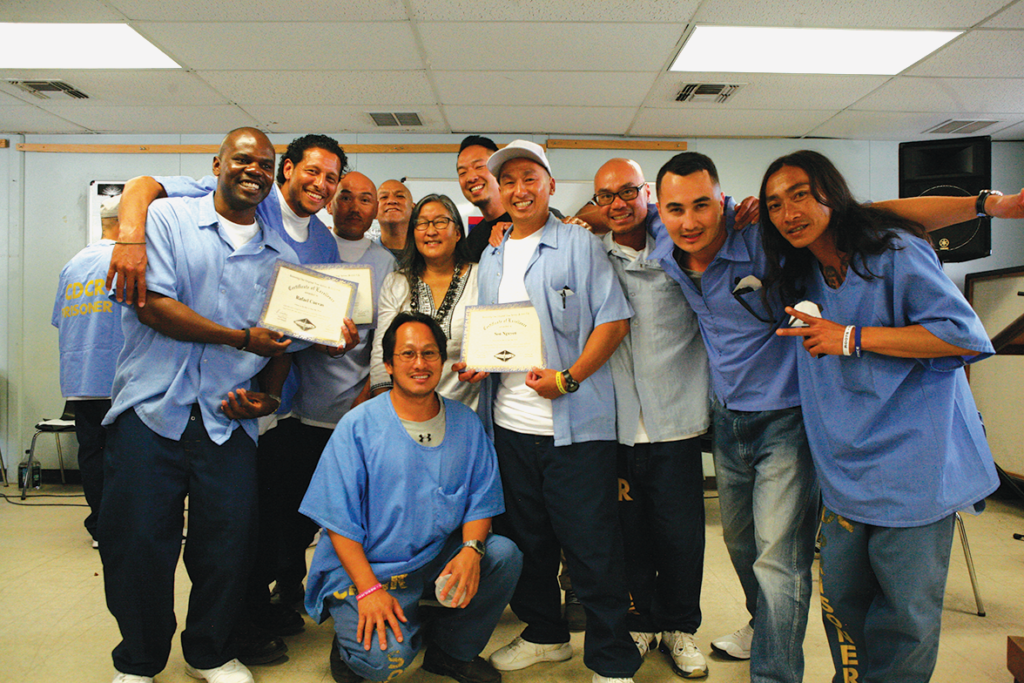 Roots graduates with "Auntie" Jun Yamamoto