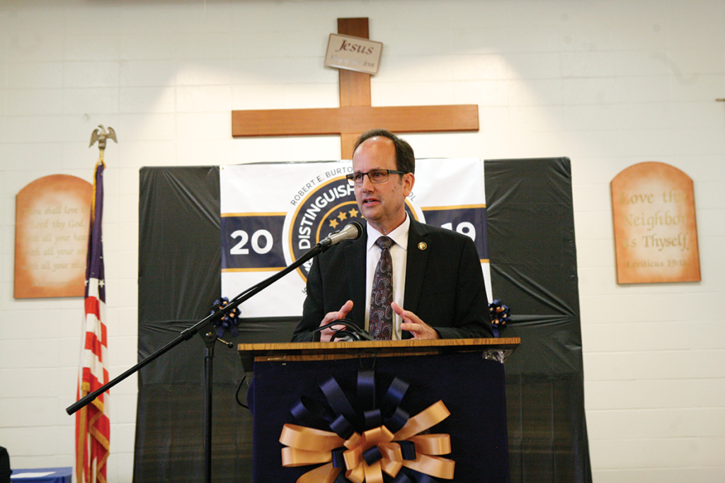 CDCR Director of the Division of Rehabilitative Programs Brant Choate speaking