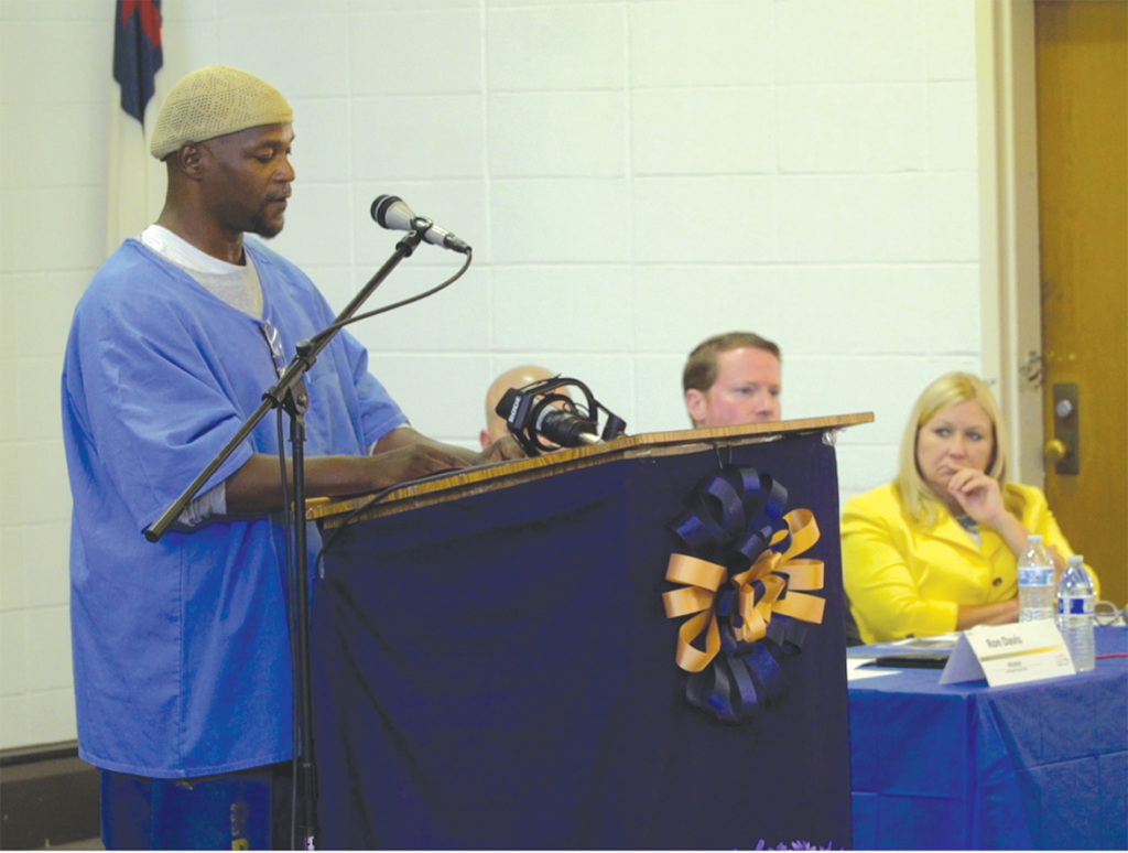 Graduate David Taylor speaking about his educational experiences