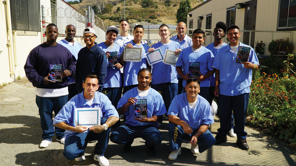 San Quentin’s first-ever YOP graduate class of Power Source