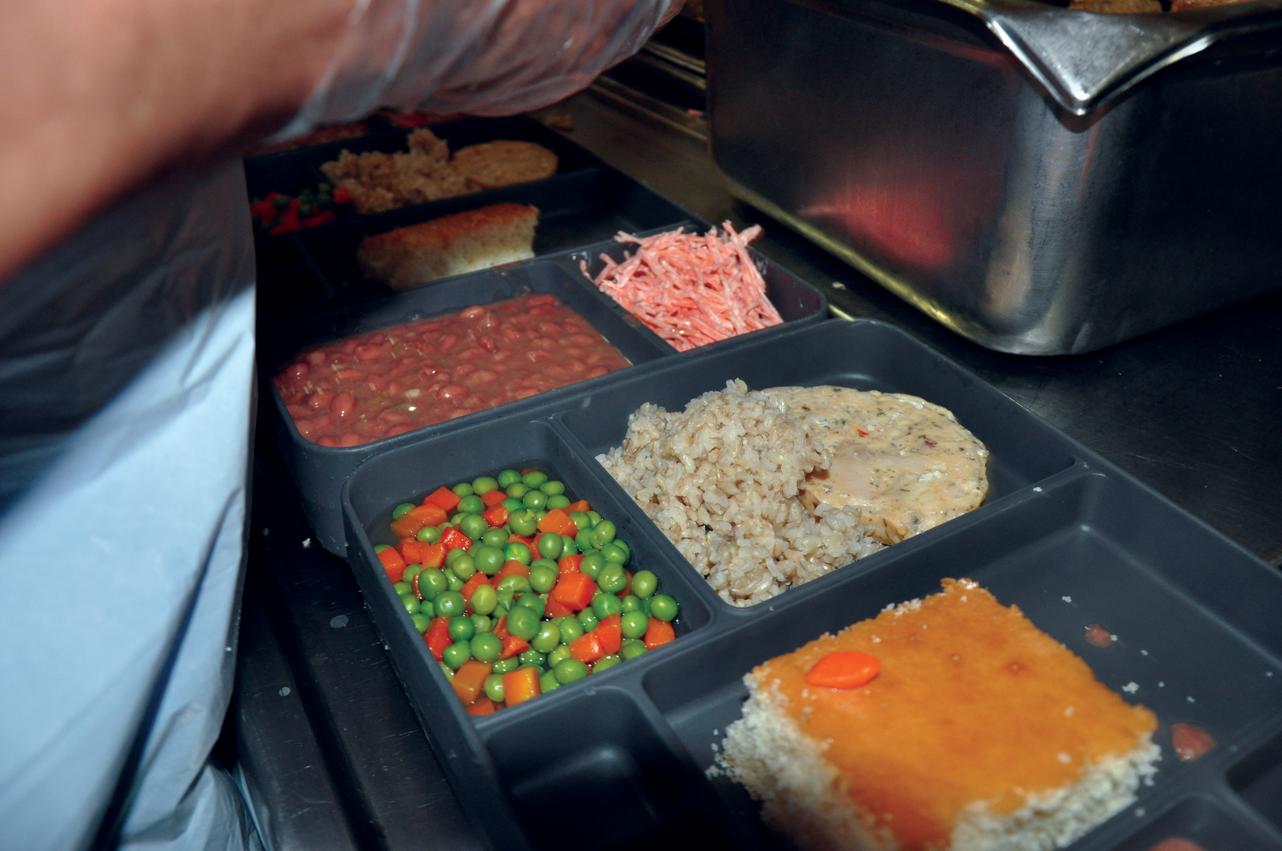 Residents embrace cold showers for better food