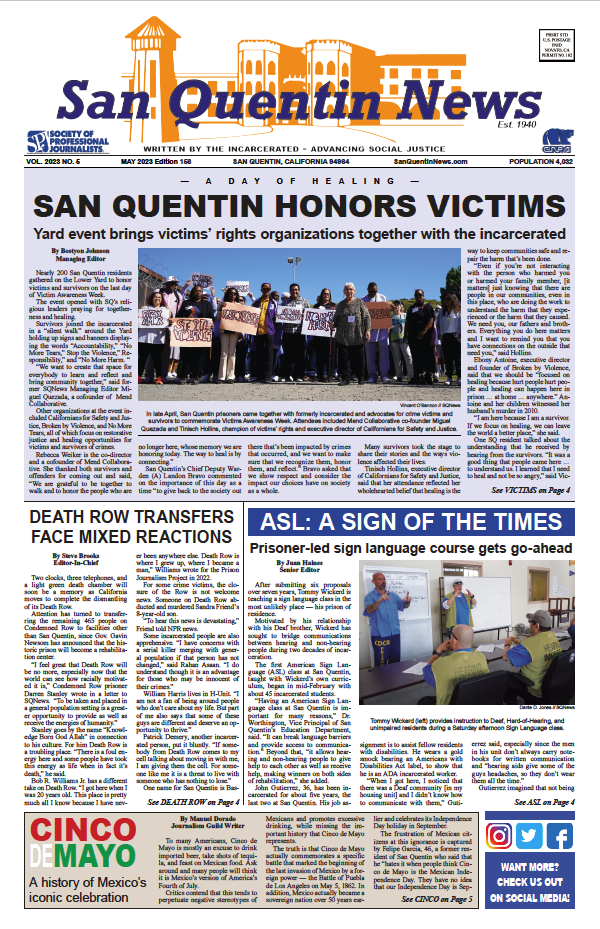 At San Quentin, prisoners create a newspaper in search of their