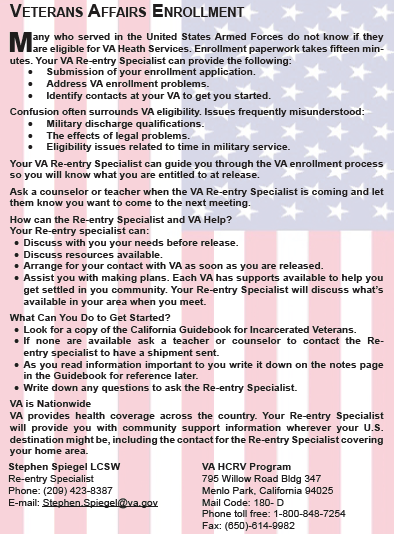 Veterans Affairs Enrollment