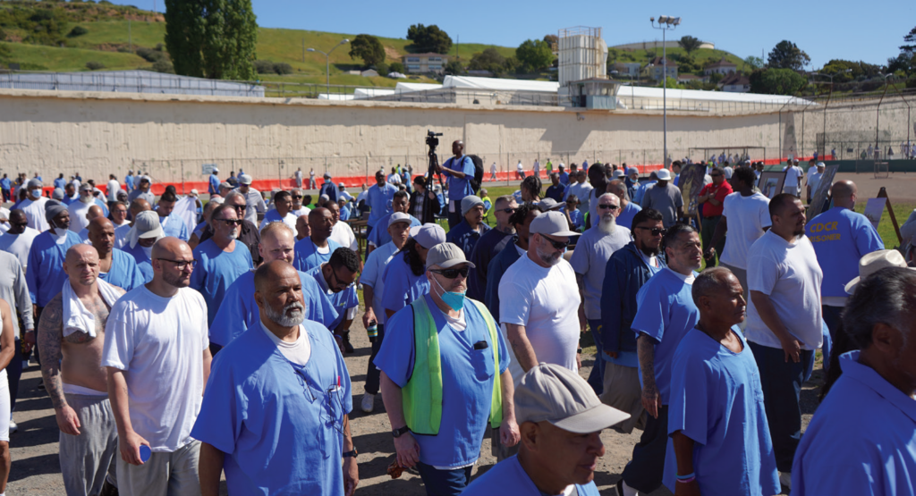 Normalization takes shape at San Quentin