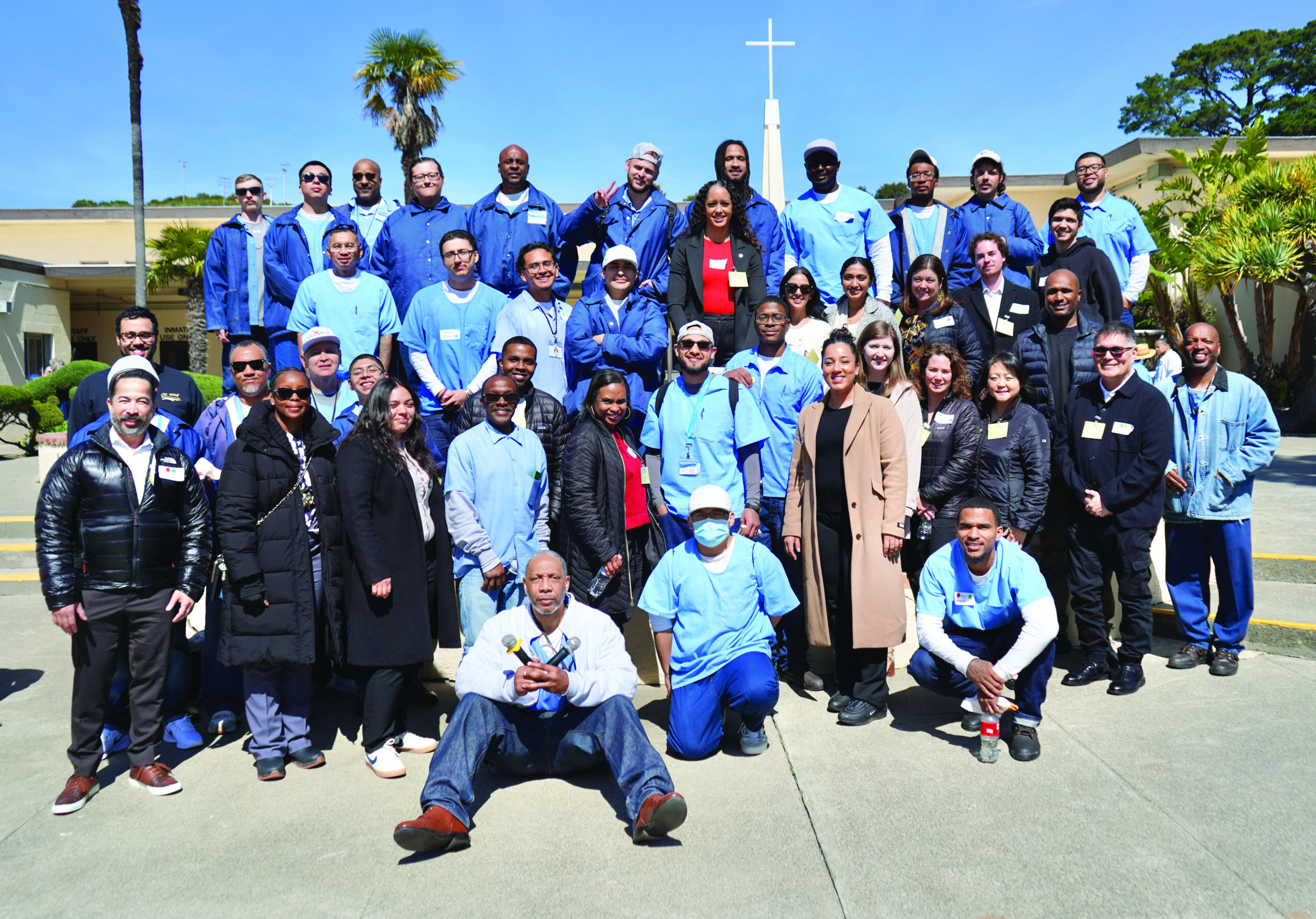 Youth offenders sit with SFDA to discuss juvenile-to-prison pipeline
