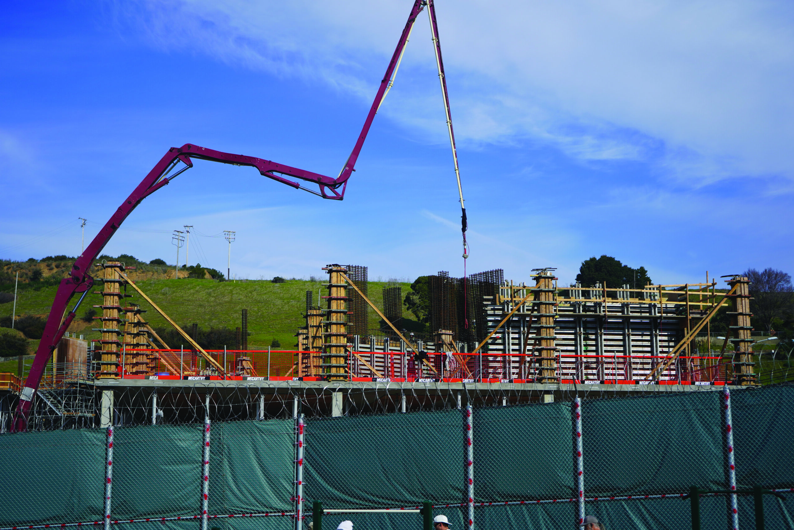New rehabilitation center construction progresses quickly
