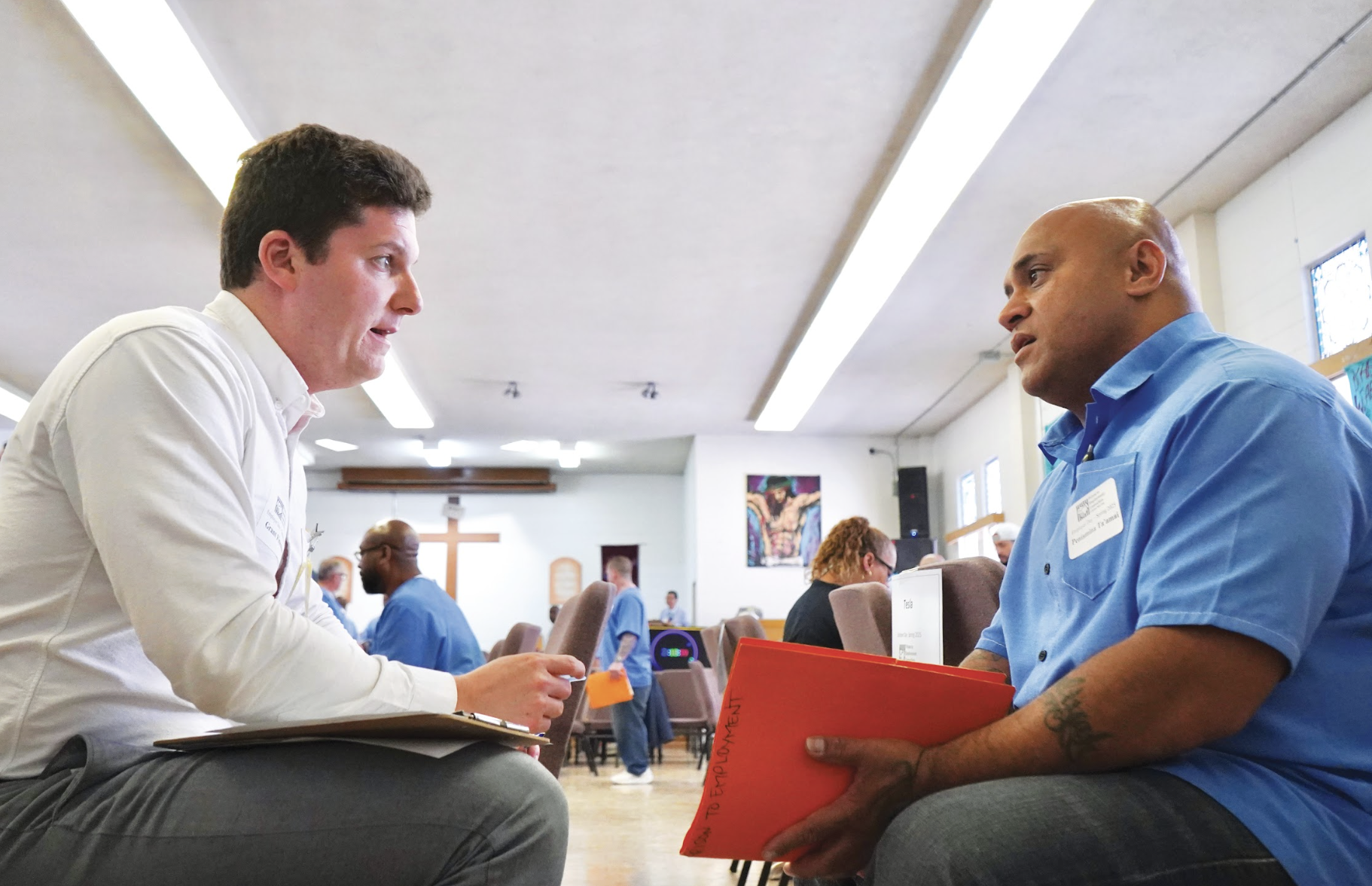 Mock interviews and résumé workshops offer reentry preparedness