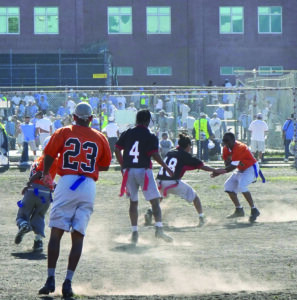 Residents talk domestic violence during Super Bowl