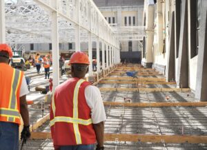 Correctional Construction Management crew big part of Upper Yard remodel