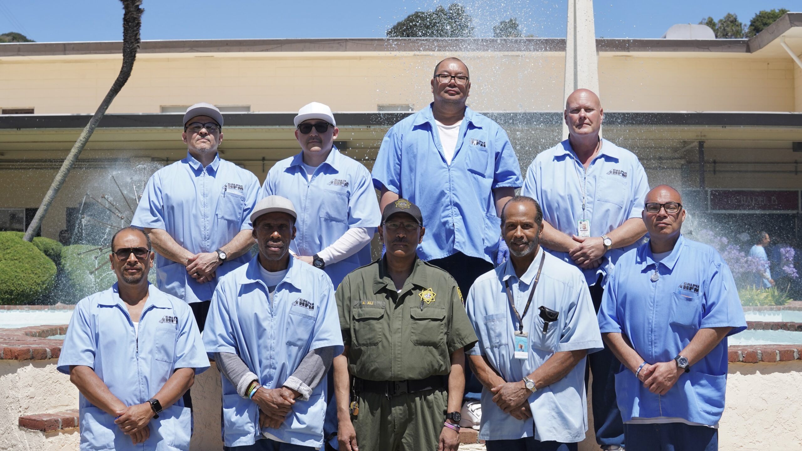 Resident strike team cleans up biohazards