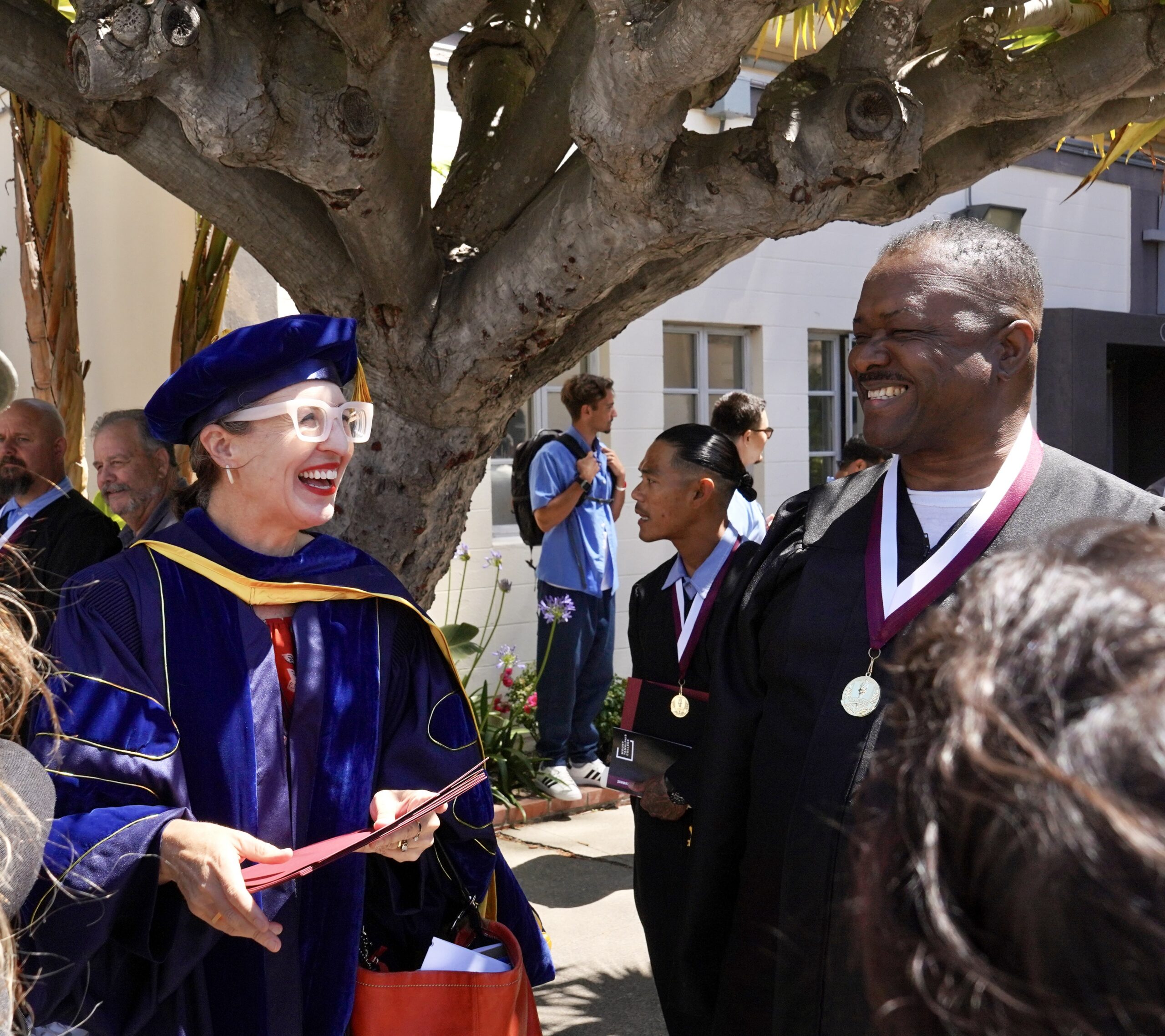 Resident works towards restitution by overcoming drug addiction, insecurities