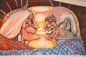 Artwork in minimum security housing unit brings unity