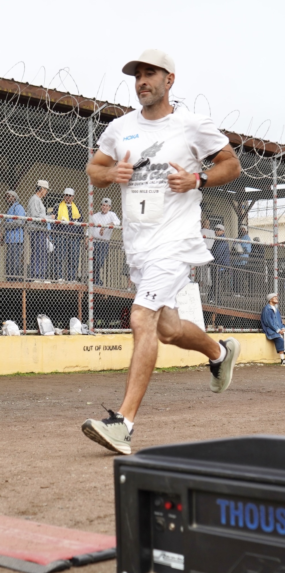 SQ runner sets marathon benchmark