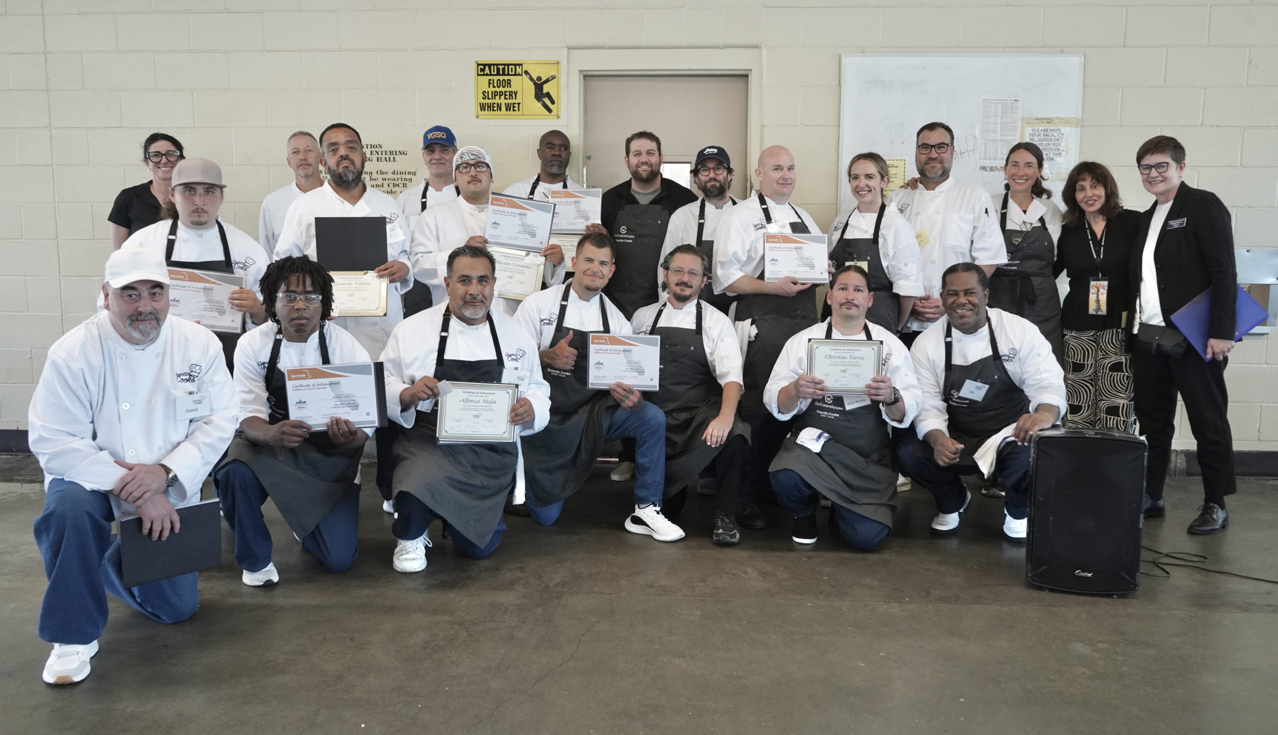 San Quentin residents honored for culinary genius