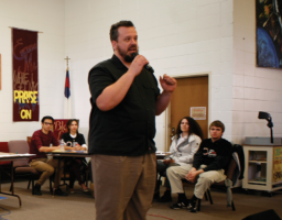 Ethics Bowl coach Kyle
Robertson Ethics Bowl coach Kyle Robertson