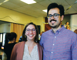 Profesores de PUP Laura Wagner and Paco Brito
Por Juan Espinosa Diseñador gráfico y escritor
Prison University Project (PUP) está localizada en una de las prisiones más notorias en el mundo: La Prisión de San Quentin en California. PUP incluye un selecto gru- po de profesores, tutores, y voluntarios de varias univer- sidades prestigiosas como U.C. Berkeley, Stanford, San Francisco State, San Jose State, y varias otras universi- dades locales y de alrededor del mundo.
Estos participantes son una parte esencial en la edu- cación y rehabilitación de los hombres encarcelados en San Quentin.
Dos de esos profesores voluntarios son Paco Brito y Laura Wagner. Ellos son me- jor conocidos por los estudi- antes por su primer nombre en lugar de su apellido.
Paco y Laura comparten una historia interesante. El- los se conocieron por prim- era vez en una protesta por el alza de pago en colegiaturas en la Universidad de Berke-
ley y desarrollaron una con- exión personal.
Los dos comparten la misma idea de que todas las personas deberían tener la oportunidad de tener una educación.
“Empezamos a organizar eventos juntos en la univer- sidad,” Paco explicó en una reciente entrevista. Laura agregó que su intención era hacer cambios en la cultura de los estudiantes.
“Comencé a ser voluntario de PUP en el 2012 porque recordé cuando la educación era una prioridad en Califor- nia”, dijo Paco. “Después de la noche al mañana cambio a la construcción de prisio- nes”.
Laura se enteró de PUP por una amiga. “me hice voluntaria para enseñar un curso de inglés”, dijo ella. Laura enseño varios cursos de inglés y, en una ocasión, compartió las aulas con Paco enseñando una clase de in- vestigación avanzada. Laura dijo, “Cuando empecé a re- lacionarme con mis estudi- antes, mi perspectiva cambio
porque fui capaz de ver su humanidad”.
“Ms. Wagner es una per- sona especial”. Dijo Steve Brooks, un preso quien tomó clases con Laura. “ella es at- enta, cordial, y siempre ani- ma a sus estudiantes”.
“Como profesora es excep- cional”, dijo Brooks, “Ella es muy consciente y todo el tiempo trata de que los es- tudiantes se envuelvan en las conversaciones en clase. Y cuando estos no quieren participar les da un pequeño empujón (figurativamente hablando) para que sientan más confianza”.
Paco enseño inglés y es- pañol, él dice, “Me sorprendí cuando los estudiantes retab- an y cuestionaban todo”, dice Brito, “Me gustó el intercam- bio de ideas entre los estudi- antes y profesores”.
“Paco es un profesor ex- celente”, dijo Carlos Salmón quien enseño un curso de español con él. “Su forma de enseñar es fácil y eficiente”.
Richard Richarson un es- tudiante de PUP quien tomo clases de español con Paco,
dice Paco hizo el aprender español muy fácil aun para las personas como yo que no teníamos idea de cómo escri- bir español y mucho menos lo hablábamos. “Nos enseñó a conjugar los verbos en una forma fácil de entender”.
Richarson dijo, “Paco es una persona muy buena, aten- ta y es muy difícil no llevarse bien con él. Y lo que siempre me llamó la atención es que siempre está contento”.
Paco y Laura están de acu- erdo en que los estudiantes encarcelados de colegio son diferentes a los estudiantes de colegio tradicionales. “estos tienen la disposición de cuestionar el proyecto y se envuelven en este,” dijo Laura. “Yo encontré formas diferentes para enseñar mi material y para que fuera más relevante”.
La pareja recientemente se movió para el sur de Califor- nia en donde Laura consiguió un trabajo en un colegio co- munitario. Laura dijo, “estoy muy emocionada de comen- zar mi carrera oficial como catedrática”. Profesores de PUP Laura Wagner and Paco Brito Por Juan Espinosa Diseñador gráfico y escritor Prison University Project (PUP) está localizada en una de las prisiones más notorias en el mundo: La Prisión de San Quentin en California. PUP incluye un selecto gru- po de profesores, tutores, y voluntarios de varias univer- sidades prestigiosas como U.C. Berkeley, Stanford, San Francisco State, San Jose State, y varias otras universi- dades locales y de alrededor del mundo. Estos participantes son una parte esencial en la edu- cación y rehabilitación de los hombres encarcelados en San Quentin. Dos de esos profesores voluntarios son Paco Brito y Laura Wagner. Ellos son me- jor conocidos por los estudi- antes por su primer nombre en lugar de su apellido. Paco y Laura comparten una historia interesante. El- los se conocieron por prim- era vez en una protesta por el alza de pago en colegiaturas en la Universidad de Berke- ley y desarrollaron una con- exión personal. Los dos comparten la misma idea de que todas las personas deberían tener la oportunidad de tener una educación. “Empezamos a organizar eventos juntos en la univer- sidad,” Paco explicó en una reciente entrevista. Laura agregó que su intención era hacer cambios en la cultura de los estudiantes. “Comencé a ser voluntario de PUP en el 2012 porque recordé cuando la educación era una prioridad en Califor- nia”, dijo Paco. “Después de la noche al mañana cambio a la construcción de prisio- nes”. Laura se enteró de PUP por una amiga. “me hice voluntaria para enseñar un curso de inglés”, dijo ella. Laura enseño varios cursos de inglés y, en una ocasión, compartió las aulas con Paco enseñando una clase de in- vestigación avanzada. Laura dijo, “Cuando empecé a re- lacionarme con mis estudi- antes, mi perspectiva cambio porque fui capaz de ver su humanidad”. “Ms. Wagner es una per- sona especial”. Dijo Steve Brooks, un preso quien tomó clases con Laura. “ella es at- enta, cordial, y siempre ani- ma a sus estudiantes”. “Como profesora es excep- cional”, dijo Brooks, “Ella es muy consciente y todo el tiempo trata de que los es- tudiantes se envuelvan en las conversaciones en clase. Y cuando estos no quieren participar les da un pequeño empujón (figurativamente hablando) para que sientan más confianza”. Paco enseño inglés y es- pañol, él dice, “Me sorprendí cuando los estudiantes retab- an y cuestionaban todo”, dice Brito, “Me gustó el intercam- bio de ideas entre los estudi- antes y profesores”. “Paco es un profesor ex- celente”, dijo Carlos Salmón quien enseño un curso de español con él. “Su forma de enseñar es fácil y eficiente”. Richard Richarson un es- tudiante de PUP quien tomo clases de español con Paco, dice Paco hizo el aprender español muy fácil aun para las personas como yo que no teníamos idea de cómo escri- bir español y mucho menos lo hablábamos. “Nos enseñó a conjugar los verbos en una forma fácil de entender”. Richarson dijo, “Paco es una persona muy buena, aten- ta y es muy difícil no llevarse bien con él. Y lo que siempre me llamó la atención es que siempre está contento”. Paco y Laura están de acu- erdo en que los estudiantes encarcelados de colegio son diferentes a los estudiantes de colegio tradicionales. “estos tienen la disposición de cuestionar el proyecto y se envuelven en este,” dijo Laura. “Yo encontré formas diferentes para enseñar mi material y para que fuera más relevante”. La pareja recientemente se movió para el sur de Califor- nia en donde Laura consiguió un trabajo en un colegio co- munitario. Laura dijo, “estoy muy emocionada de comen- zar mi carrera oficial como catedrática”.