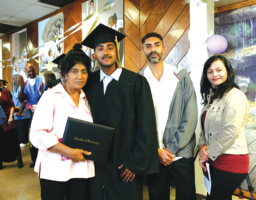 Graduate Sumit Lal and family Graduate Sumit Lal and family