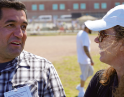 Formerly incarcerated Miguel Quezada reflects with Humans of San Quentin cofounder Diane Kahn.