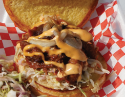 Drewski's lunchmobiles' pulled pork