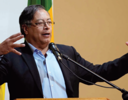 El Presidente de Colombia Gustavo Petro