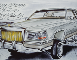 1984 Cadillac Coupe de Ville (2023) 19-in by 12-in