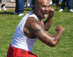 San Quentin's Pacific Islander community performing at 2023 Day of Peace